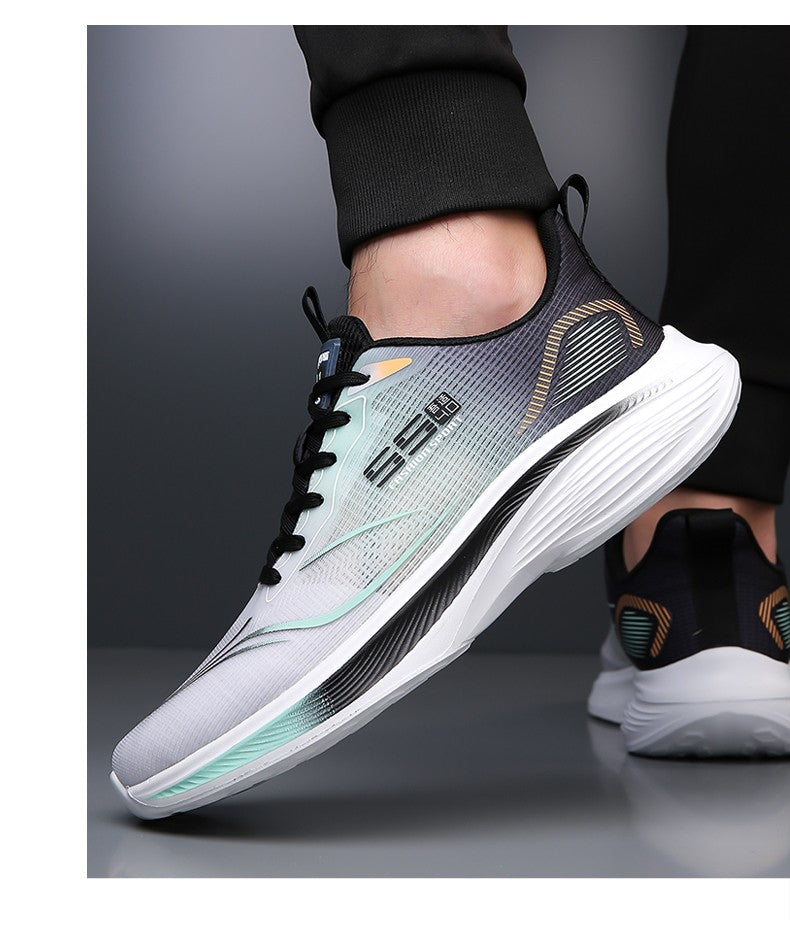 Carbon plate marathon shoes, men's casual sports shoes, summer versatile lightweight sports running shoes, men's shoes