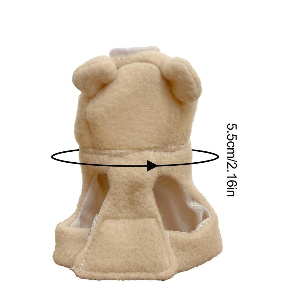 Fantasia de Calopsita Fantasia Fofa de Pássaro com Formato de Urso Roupa de Papagaio Quente Capa de Papagaio Roupas de Pássaro Multiuso Cosplay de Papagaio