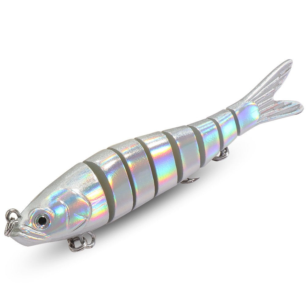Isca Swimbait 11g 16g 27g Multi Articulada Lenta Afundante Segmentada Biônica Natação Pesca Baixo Anzol Triplo Pesca de Carpa Isca Dura