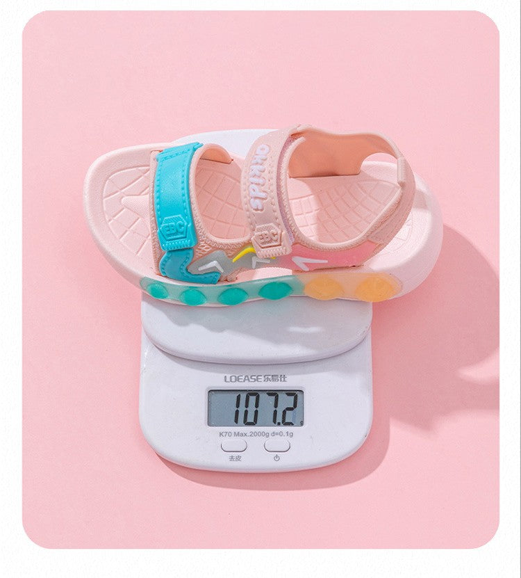 New Summer Children's Soft Soled Sandals Anti Slip Breathable For Boys And Girls Water Wading Baby Beach Sandals