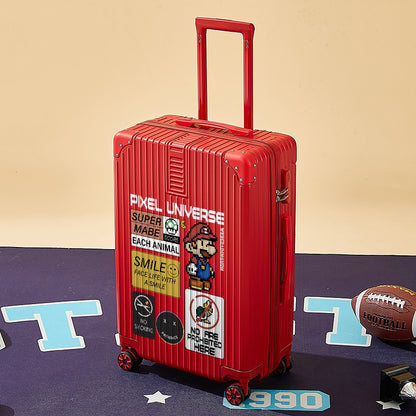 2025 New Large-capacity Suitcase 20/22/24/26/28-inch Cart Box Travel Boarding Case Portable Trolley Suitcase Roller Suitcase