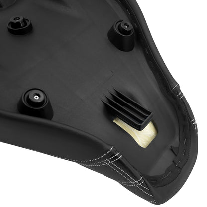 Banco Duplo de Moto para Piloto e Garupa Almofada Dianteira Traseira para Harley Softail Sport Glide FLSB Low Rider FXLR FXLRS 2018 em Diante