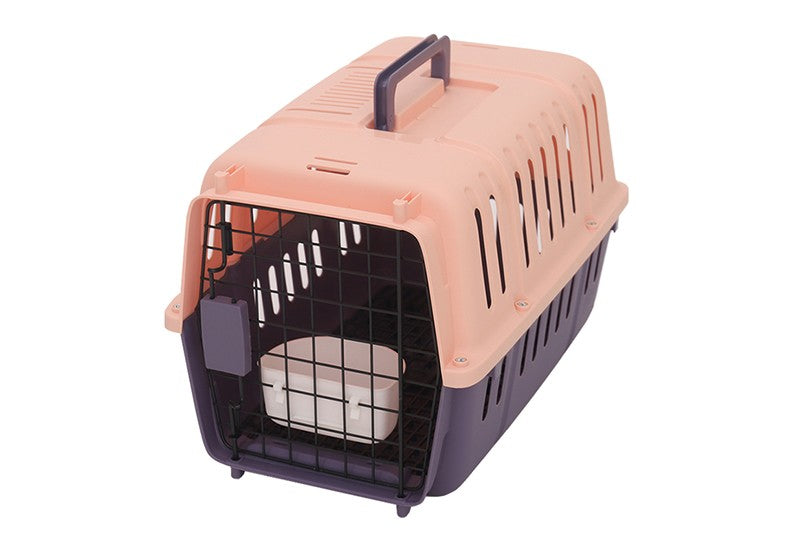HOOPRT Pet United Airlines Caixa de transporte aéreo pode ser despachada Caixa de gato portátil para carro, caixa para cães pequenos para transporte aéreo, gaiola para gatos