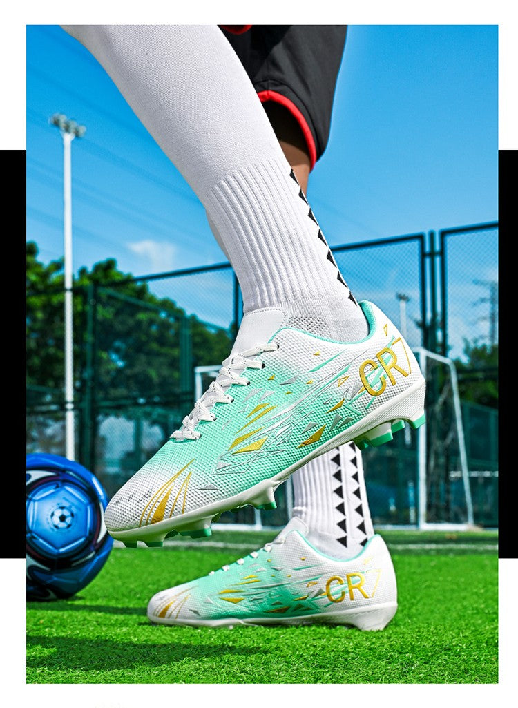 New Men Professional Soft Football Boots Sneakers Match Soccer Shoes Ultralight Futsal High-quality TF/FG Unisex Hot Sale Cleats