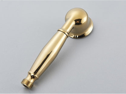 Ducha Chuveiro Banheiro Vintage Cerâmica Latão Montado Parede Torneira Pulverizador Acessório Hardware Chuveirinho