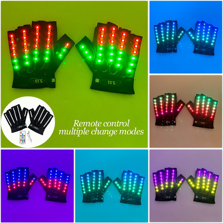 Led Glasses NightClub Masquerade Concert Club Neon Accessories Cool Vogue Flashing LED Futuristic Glasses Men Metal Cool Glasses