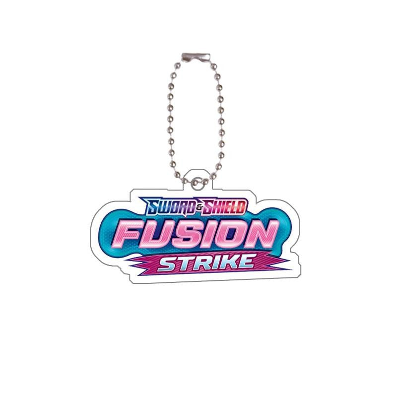 Chaveiro de acrílico de série completa para Mega Evoluções em inglês Sv10 Sv11 Sv9 151 Logotipo Anime Pingente de acrílico de decoração de bolsa