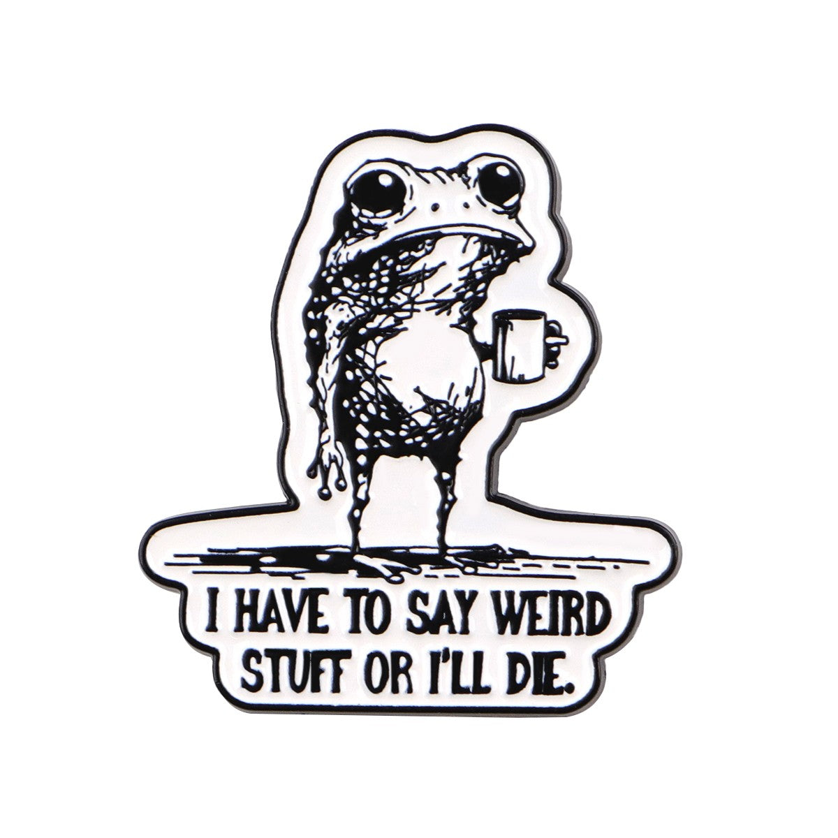 MEMENTO MORI Lapel Pins for Backpack Enamel Pin Cool Men Women Brooch for Clothes Briefcase Badges Jewelry Accessories