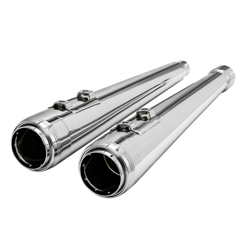 Motorcycle Megaphone Tappered Slip On Exhaust Pipes For Harley Touring Road King Road Glide 2017-2023