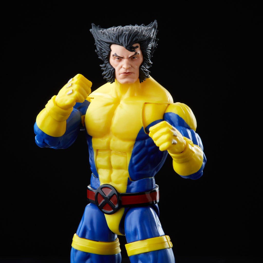 Boneco de Ação Marvel Legends Retro Wolverine Espiral Avalanche Longshot Dark Phoenix Multiple Man 6"