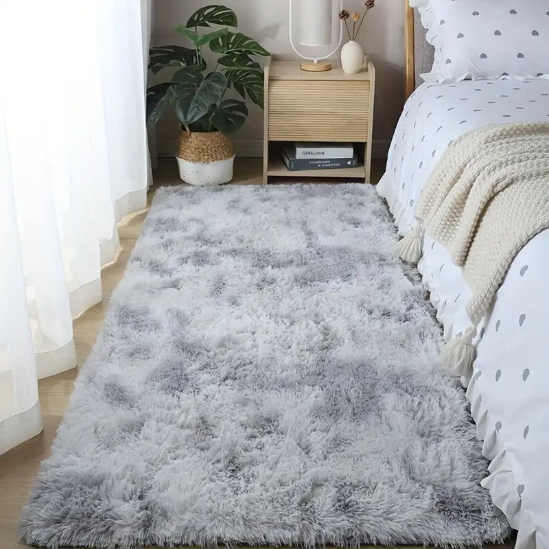 Cute Fluffy Rug - Ultra-Grip Non-Slip Backing, Effortlessly Easy to Clean - Perfect for Living Room, Kitchen, Bedroom, Bathroom,