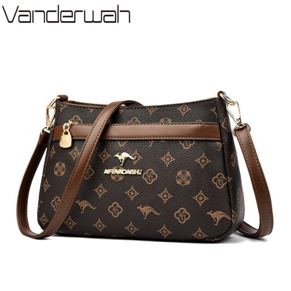 Genuine Brand Quality Soft Pu Leather Shoulder Crossbody Bag Luxury Handbags Women Bags Designer Female Messenger Bag 2026