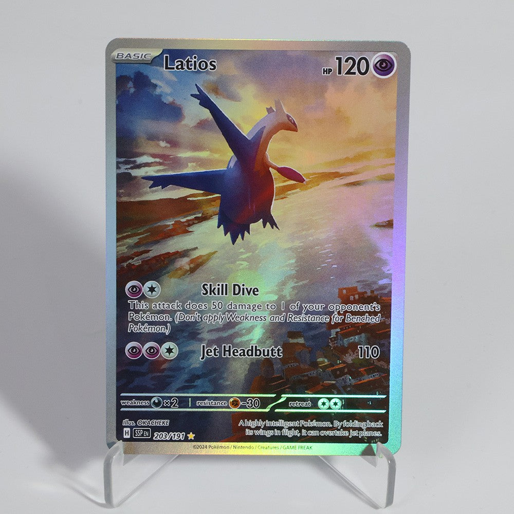 Cartas PKM Foil Cartas Proxy Latios&Pikachu Mew Greninja Coleção de Negociação de Jogos Holográficos Brinquedos PTCG Proxy Presentes