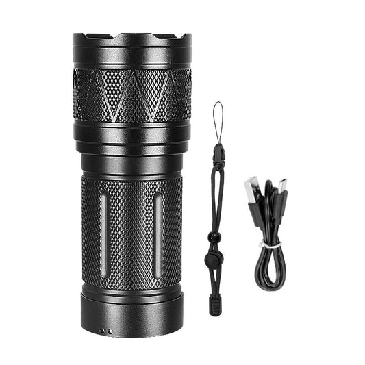 2025 New 15000mAh White Laser Flashlights 990000LM Ultra Powerful Flashlight Zoom USB Rechargeable Lantern Outdoor Camping Torch