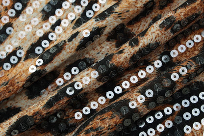 Dulzura Summer Latest Fashion Elegant High Waist Sequins Sexy Slim Leopard Print Short Skirt Party Club Street Clothes Wholesale