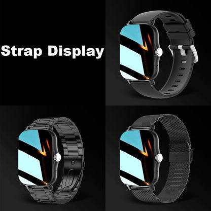 2025 New Smart Watch Men Women Gifts 1.83'' Full Touch Screen Sport Fitness Tracker Smartwatch Men BT Calls Digital smarthwhatch