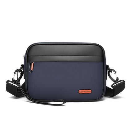 High Quality Soft PU Leather Male Small Shoulder Bag Fashion Men's Mini Handbag Casual Male Day Clutch Phone Bag