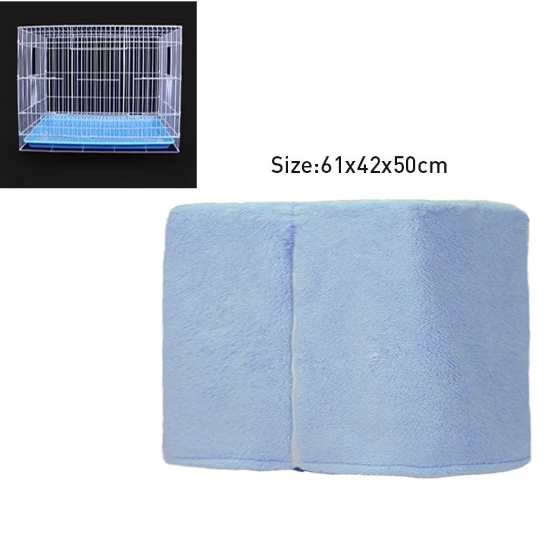 Capa Para Gaiola De Pássaros De Inverno Quente Respirável À Prova De Respingo Grande Capa Para Gaiola De Pássaros Sombra Protetora Para Gaiola De Papagaio Produtos Para Pássaros