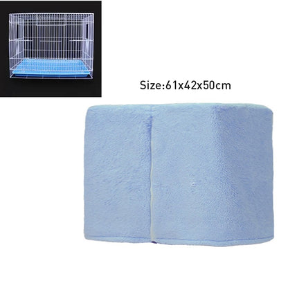 Capa Para Gaiola De Pássaros De Inverno Quente Respirável À Prova De Respingo Grande Capa Para Gaiola De Pássaros Sombra Protetora Para Gaiola De Papagaio Produtos Para Pássaros