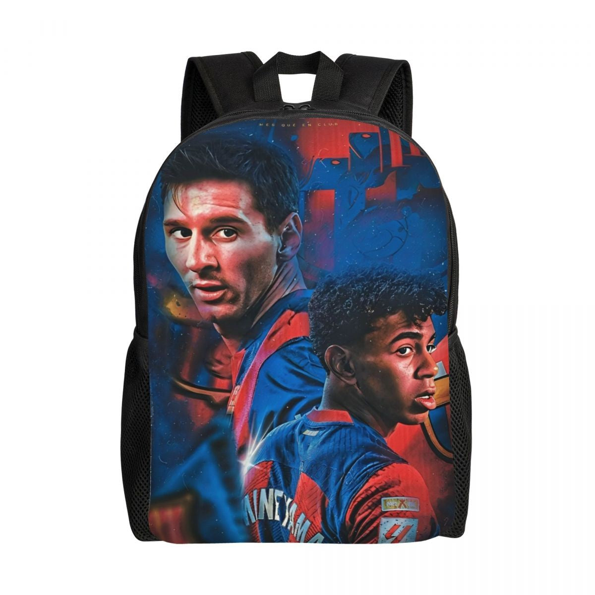 Lamine Y-Yamal Mochila Infantil para Meninos Meninas, Mochilas Esportivas de Futebol, Mochila Escolar Kawaii para Creche