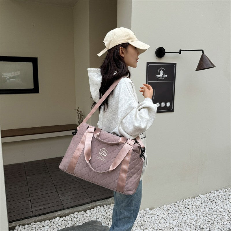 Large Capacity Outdoor Waterproof Travel Bag Luggage Handbag Women Shoulder Bag Oxford Men Sports Gym Bag Female Crossbody Bags