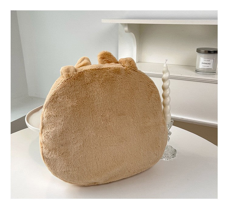 Disney Backpack Cartoon Dale Plush Handbag Fashion Women's Bag Large Capacity Shoulder Bag Shopper Bag Birthday Gift