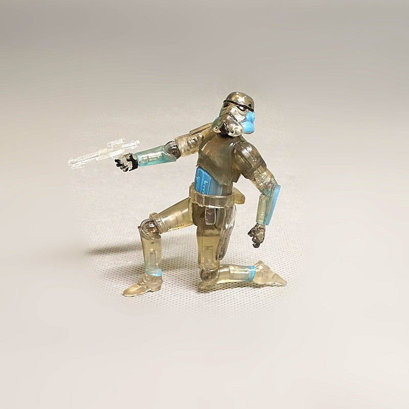 Star Wars Black Warrior Bai Bing Invisible Clone Trooper Display de boneco articulado 1/8 escala 3,75