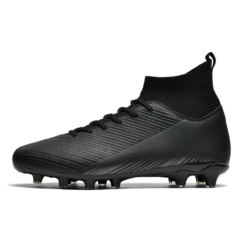 Men Fast Soccer Shoes Professional TF/FG Indoor Futsal Football Field Boot Unisex Society Cleats Long Spikes Sneaker Comfortable