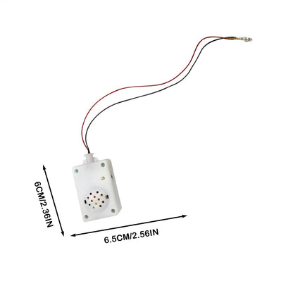 Sound Sensor Halloween Scream Speaker Horror Screaming Tricky Voice-activated Props Scary Sound Sensor For Party Decoration