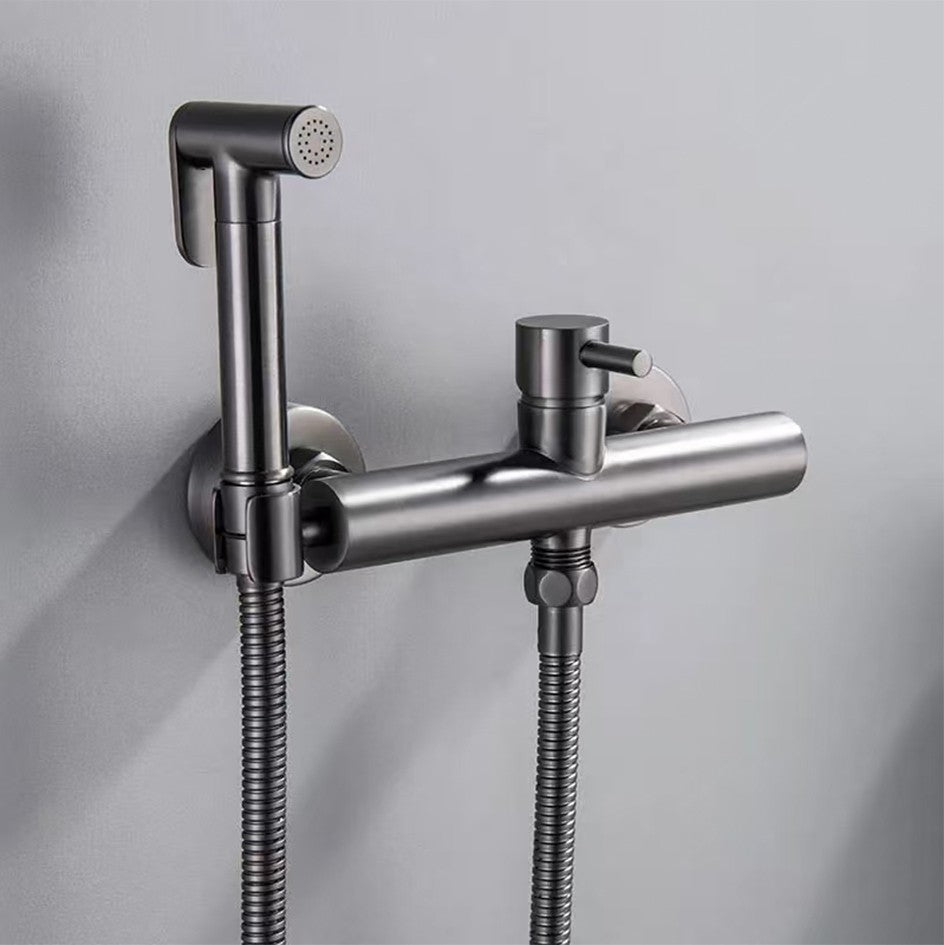 Conjunto de torneira bidê de latão VGX, ducha higiênica portátil, torneira de banheiro quente e fria, lavadora feminina, pulverizador shattaf, ducha higiênica