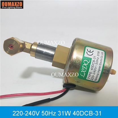 PUMP 40DCB-31 220V-240V 31W 110V-120V 18W Pump 400W 900W 1200W 1500W 3000W Stage Fog Smoke Snow Hazer Machine 40DCB 31W Oil Pump