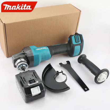 Makita nova esmerilhadeira angular de carregamento de alta potência GA035G, máquina de corte e retífica elétrica a lítio sem escovas