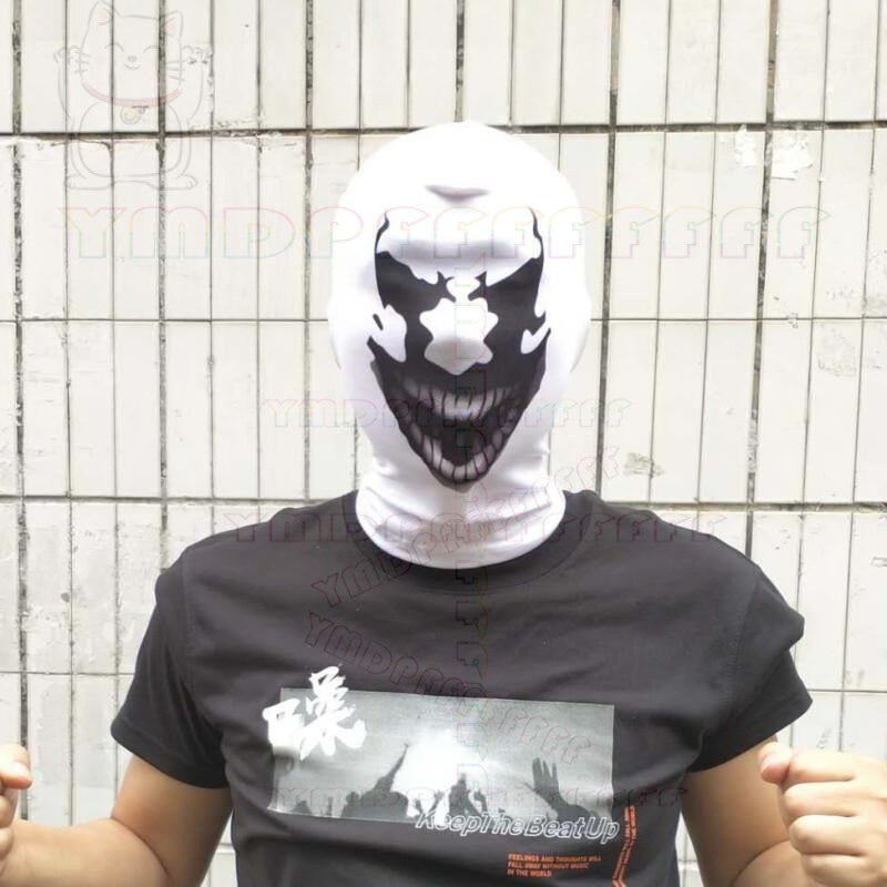 Anime hot selling Watchman Rorschach headgear mask cosplay headgear digital printed headgear Halloween carnival gift new