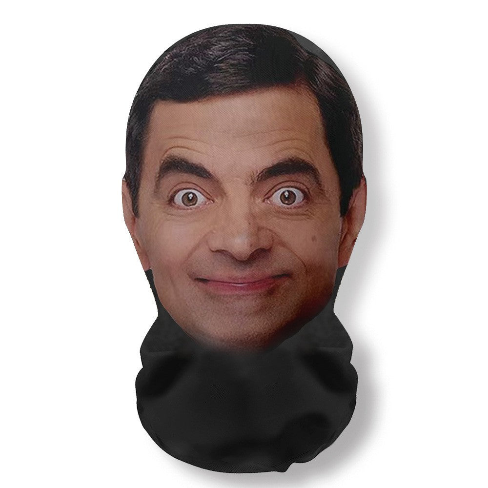 New 3D Printed Kanye Mask  Elastic Mesh Full Face Mask For Men Women Cosplay Headwear Novelty Supplies Party Cosplay Masked hat