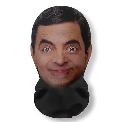 New 3D Printed Kanye Mask  Elastic Mesh Full Face Mask For Men Women Cosplay Headwear Novelty Supplies Party Cosplay Masked hat