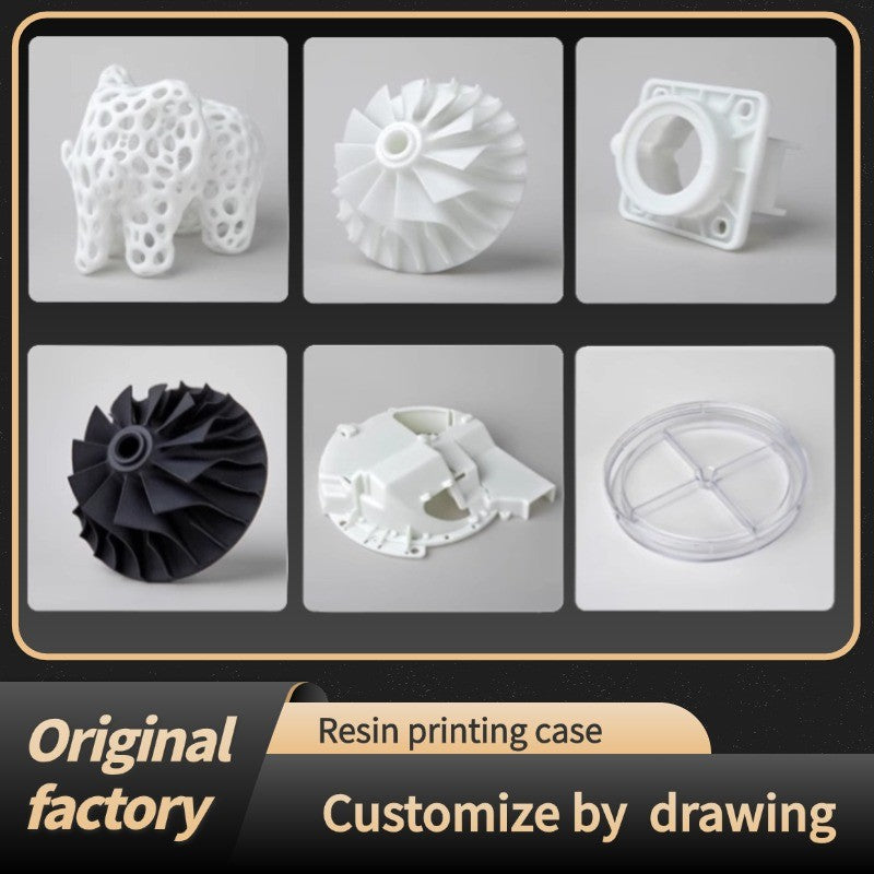 Custom 3D Print service SLM Metal MJF Nylon Manufacturing Plastic SLA Resin SLS TPU  Aluminum Stainless Steel Titanium ABS Parts