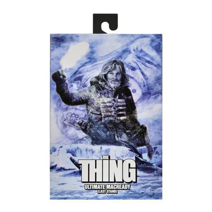 ?Pronta Entrega?NECA Original The Thing Ultimate MacReady Versão 3 Última Posição Boneco Articulado 7 Polegadas