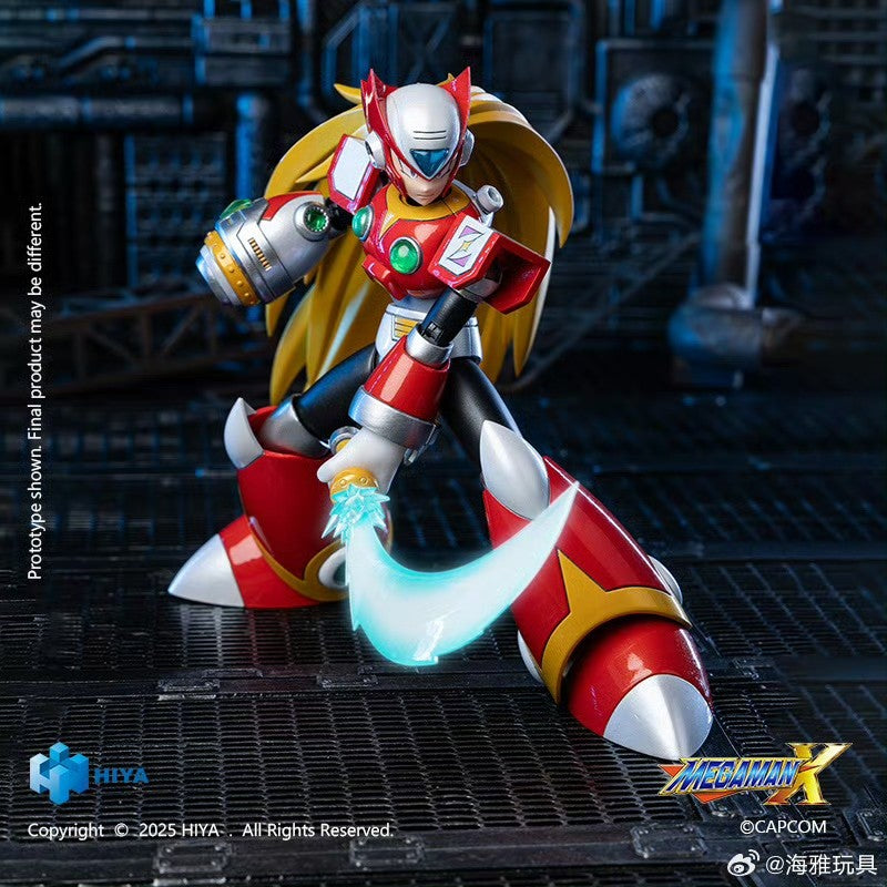 [Pré-Venda] 14,5CM HIYA Escala 1/12 5,7 Polegadas Action Figure Exquisite Basic Series Mega Man X Series Zero Anime Toy