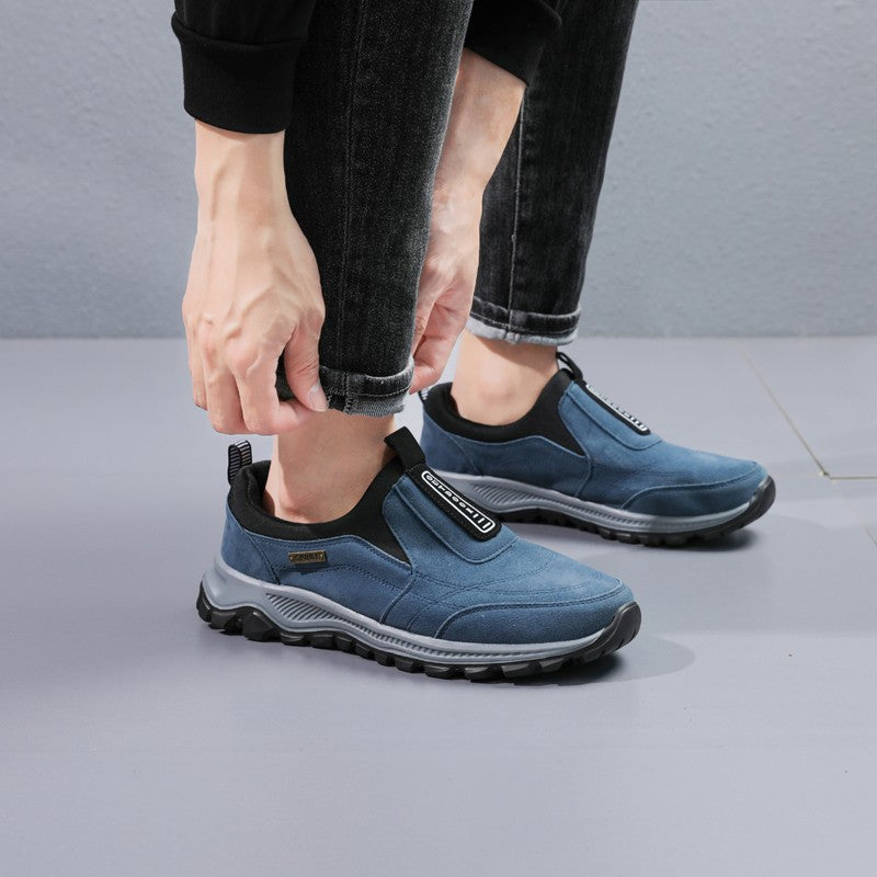 Tênis Masculino Indestrutível de Alta Qualidade, Respirável, Leve, Antiderrapante, para Corrida, Tênis Masculino Outdoor
