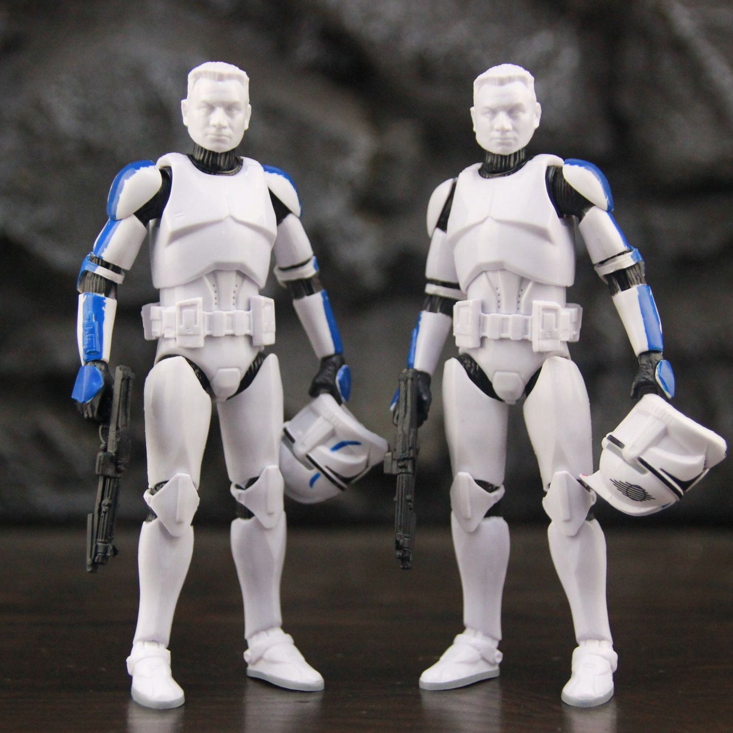 Star Wars 501st Legion ARF ARC Trooper Jesse Hardcase Commander Bane Denal Tup Dogma Boneco de Ação 6" Fase 2 Rex Team Clone Brinquedo