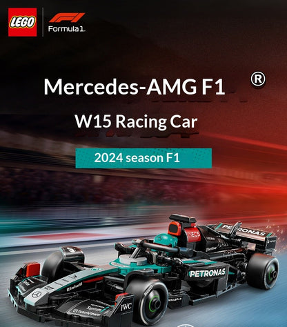 Lego Christmas Celebration 77244 Mercedes AMG F1 W15 Racing Children's Toys Christmas Gift