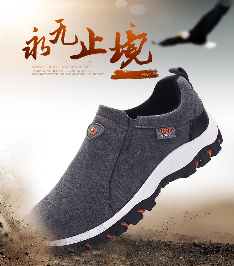 Men's Fashionable Casual Sports Shoes, Outdoor Walking and Hiking Shoes, Loafers, Comfortable Shoes, Lightweight, Plus Size38-50