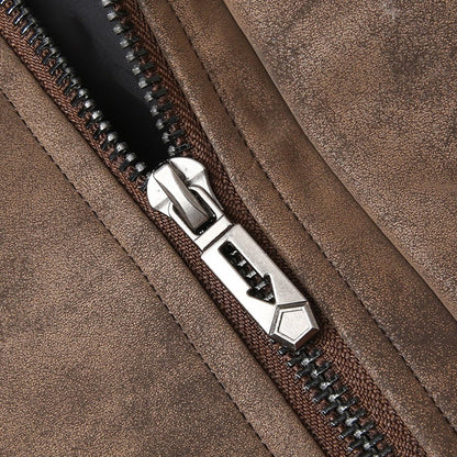 Leather Jacket Men Suede Coats Spring Windbreaker Oversized 6XL 7XL 8XL Plus Size Street Moto Autumn Brand Waterproof Softshell