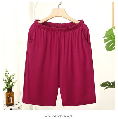 Homme Short Mens Jogging Casual Sweatpant Men size 6XL Breathable Home shorts Beach Solid Cotton Shorts Men Striped Panties