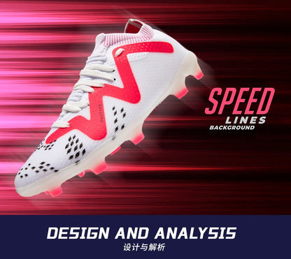 Men Society Soccer Shoes Cleats Professional Football Field Boots Fast Grass Training Football Shoes High Quality Sneaker Match