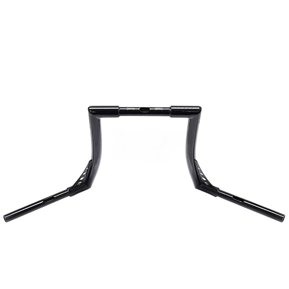 Guidões de motocicleta Glide de 10/12/14/16 polegadas para Harley 883 883n 883XL 1200 Hardman Soft Tail HONDA Iron Horse