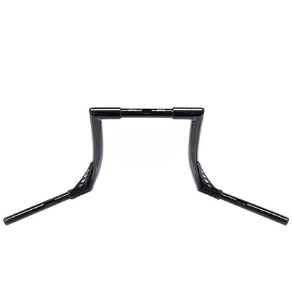 Guidões de motocicleta Glide de 10/12/14/16 polegadas para Harley 883 883n 883XL 1200 Hardman Soft Tail HONDA Iron Horse