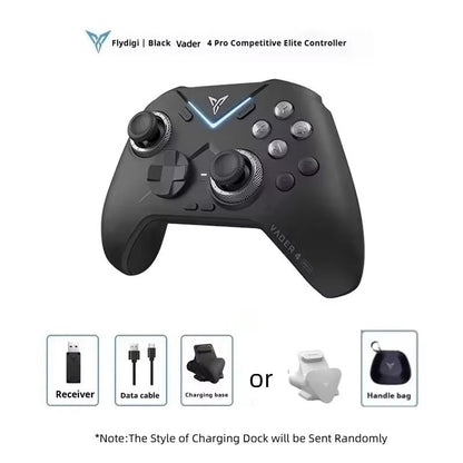 Flydigi Vader4 PRO Wireless Gaming Controller 1000Hz Force Switch Trigger RGB Real Vibration Elite APEX 4 Gamepad for PC Switch2