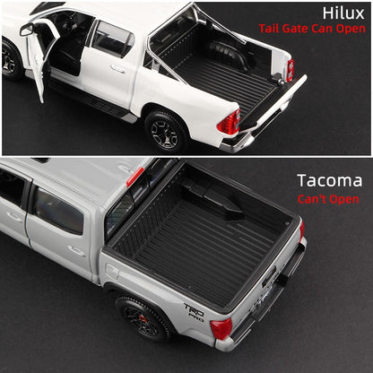 Maisto 1:27 Toyota Pickup Caminhonete de Liga Leve Hilux Tacoma TRD Pro Modelo de Carro Fundido Veículos Esportivos Fundidos de Brinquedo