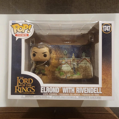 Funko Pop Senhor Dos Anéis Original Boneco de Ação Modelo Nazgul Arwen Rei Bruxo no Fellbeast 63 1744 Escultura de Vinil Bonecos Presente